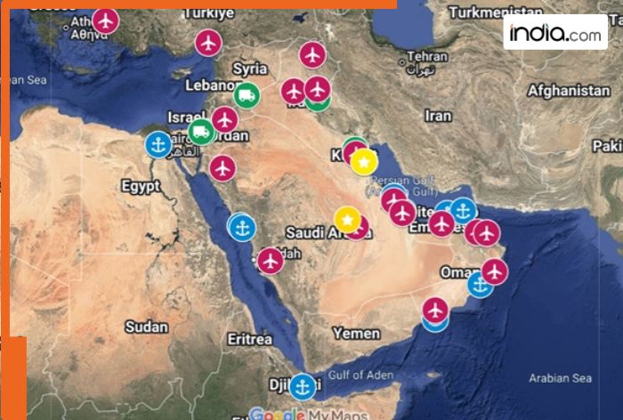 Saudi Arabia, Qatar, Iraq…., THESE are the main US military bases in the Middle East? Check location, country and names