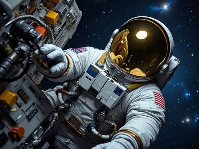 Astronaut eating shedule in Space