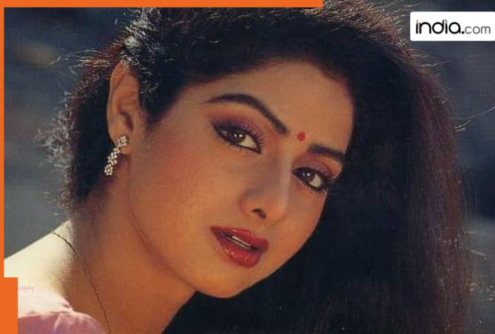 This superstar was madly in love with Sridevi, worked with her in 19 films, wanted to marry, but never expressed his feelings because.., he was..