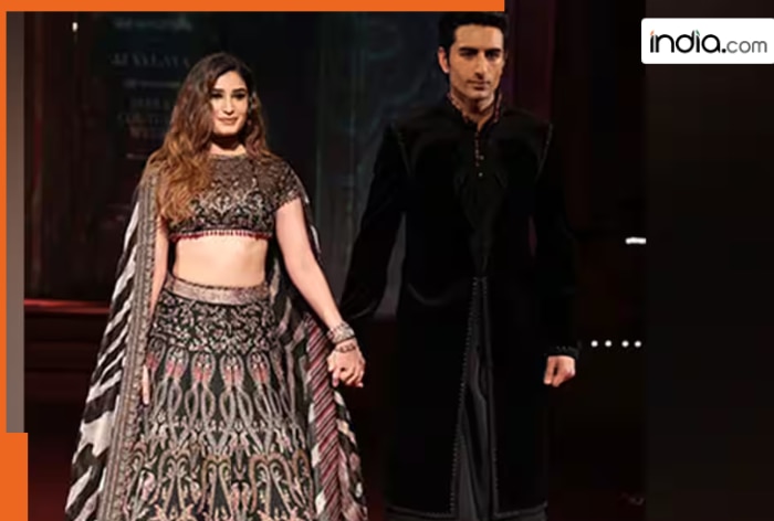 Rasha Thadani and Ibrahim Ali Khan walk hand in hand for JJ Valaya at ICW, netizens react ‘Better than Sara and Janhvi’