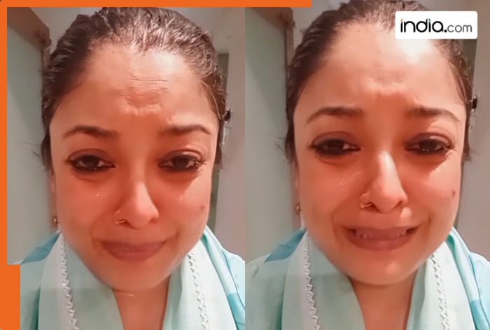 ‘Mujhe pareshan kiya…’; Tanushree Dutta breaks down, claims of being harassed after…, dials cop, files FIR, watch viral video