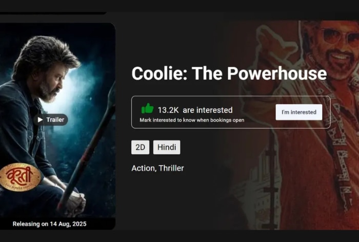 Curiosity Meter of Rajinikanth's Coolie.
