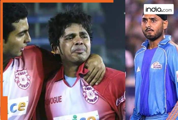 Indian Premier League, IPL 2008, Harbhajan Singh, Mumbai Indians, S Sreesanth, King XI Punjab, Mumbai vs Punjab, Harbhajan slaps Sreesanth