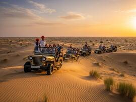 Footprints In The Sand With Where To Trek When The Massive Thar Desert Calls