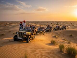 Footprints In The Sand With Where To Trek When The Massive Thar Desert Calls