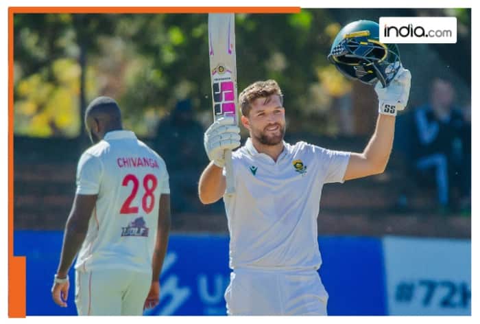 South Africa vs Zimbabwe, Zimbabwe vs South Africa, SA vs ZIM, ZIM vs SA, The Indian Express, Sports News, Wiaan Mulder, Wiaan Mulder South Africa 367, Chris Gayle