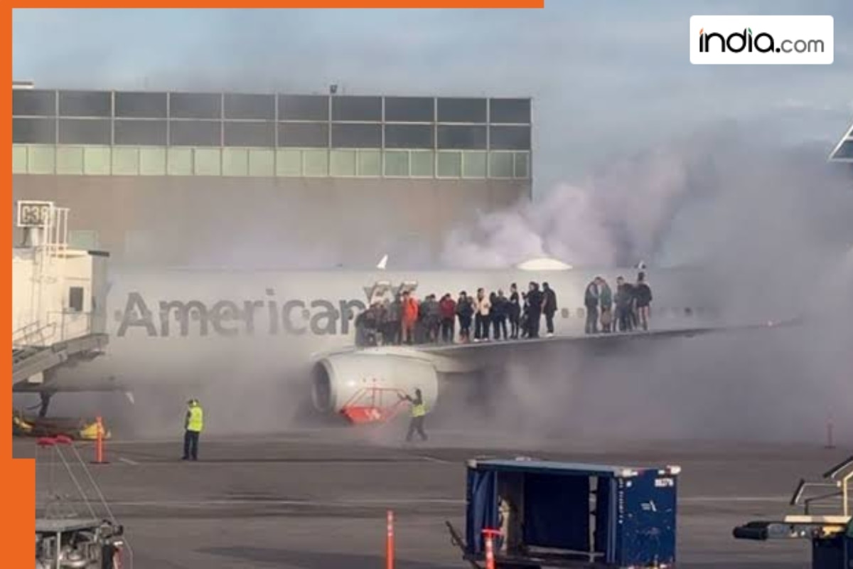 Boeing 737 plane of American Airlines aborts takeoff, catches fire after landing gear failure, 173 passengers rescued; chilling video goes viral