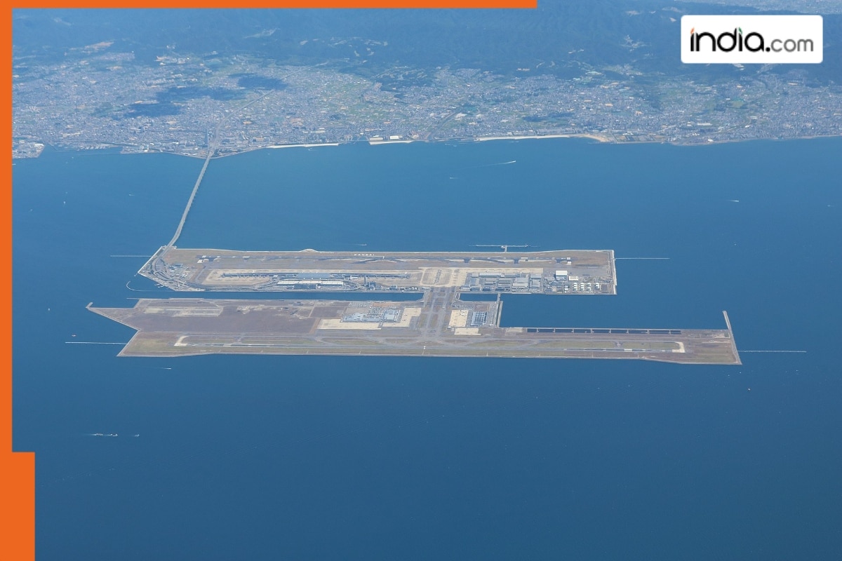 This airport is sinking in sea each year, operates flight for 91 cities across the world, located in…, name is…
