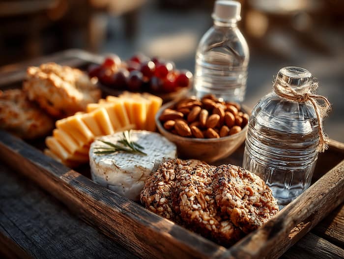Ready to Eat Food and water bottal