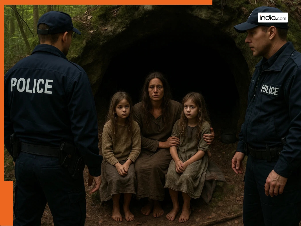 Viral News भारत में यहां 2 बेटियों के साथ गुफा में रह रही थी रूसी