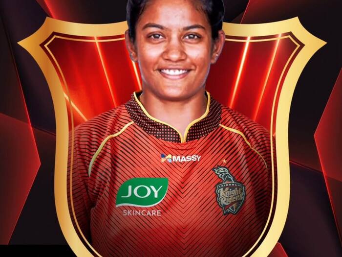 Salonee Dangore signed By Trinbago Knight Riders for the 2025