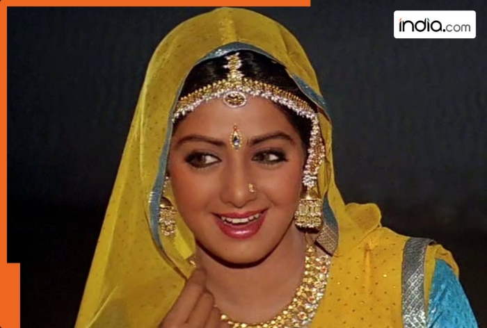 This superstar was madly in love with Sridevi, worked together in 19 films, gave many blockbusters, never spoke again with her because…, he is…