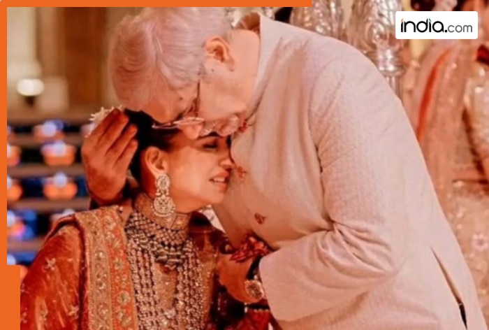 Radhika Merchant breaks down in tears in unseen bidaai video, Nita Ambani, Mukesh Ambani get emotional, watch viral video