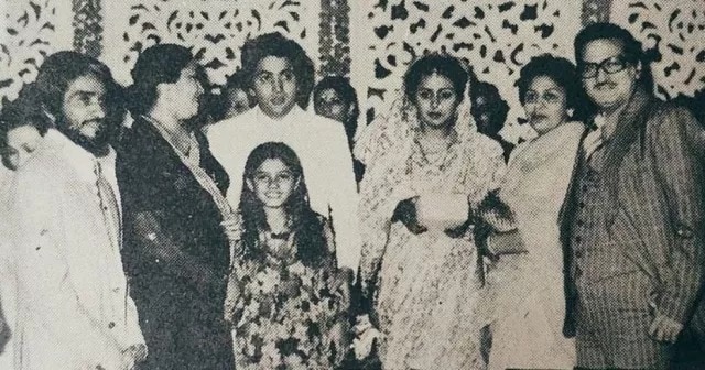 This litter girl in the picture had a crush on Rishi Kapoor, attended his wedding with Neetu Singh, is now a huge star, name is…