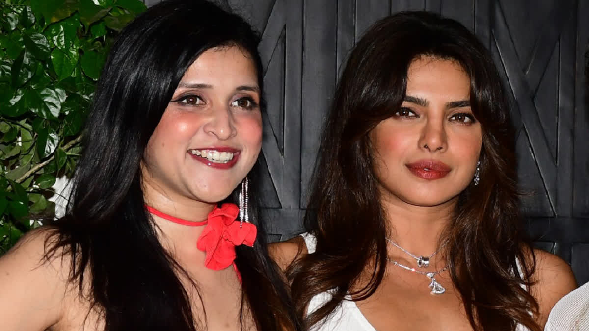 Mannara Chopra and Priyanka Chopra