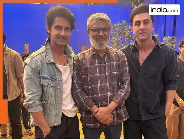Ramayana BTS pic: Ravie Dubey poses with Ranbir Kapoor and Nitesh Tiwari on the sets, ‘In the company of legends…’