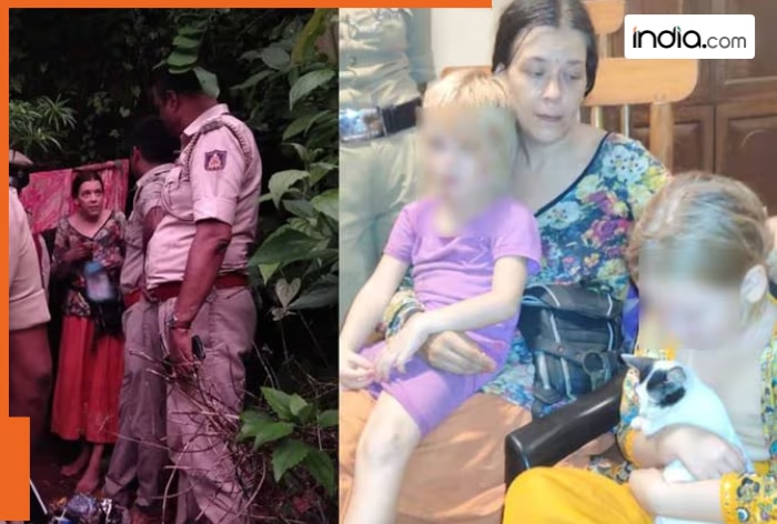 Russian woman with 2 daughters found living in Karnataka cave, visa expired in 2017, came Karnataka for…