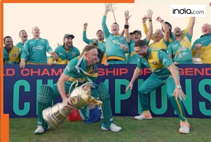 WCL 2025, World Championship of legends 2025, AB de Villers, Wayne Parnell, South Africa Champions, SA vs PAK WCL Final, JP Duminy