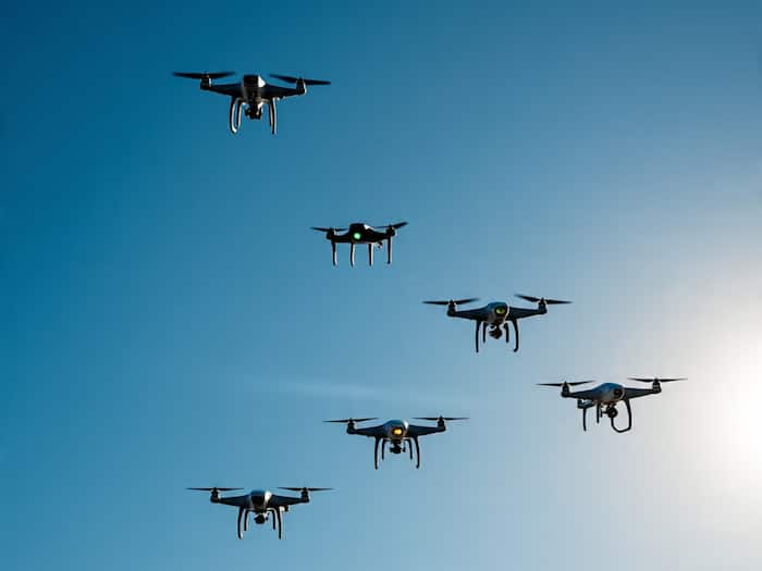 Drone electronic war China