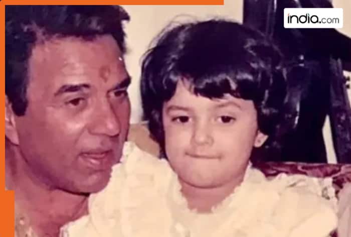 Meet Dharmendra's granddaughter, who is as beautiful as any Bollywood actress, stays away from cinema, works as a..., she is...