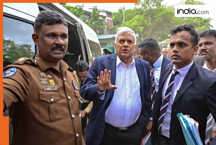 Der ehemalige Präsident Sri Lankas, Ranil Wickremesinghe, wurde verhaftet ...