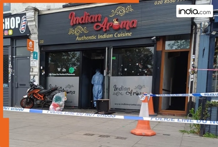Massiver Brand bricht in Londons indischem Restaurant aus ...