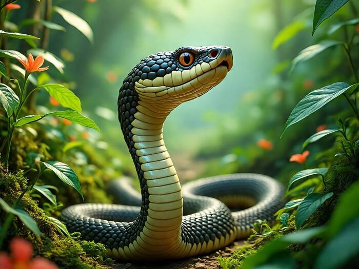 Snake Human Real सिर्फ 10-20 साल नहीं, इंसानों से भी लंबा जीते हैं सांप! सांपों की असली ...