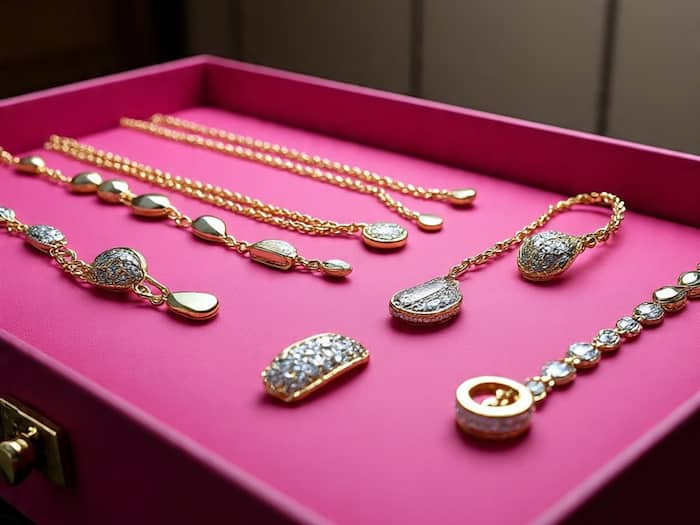 Jewelry in pink  6