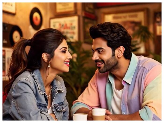 AI Imagined Bollywood Pair