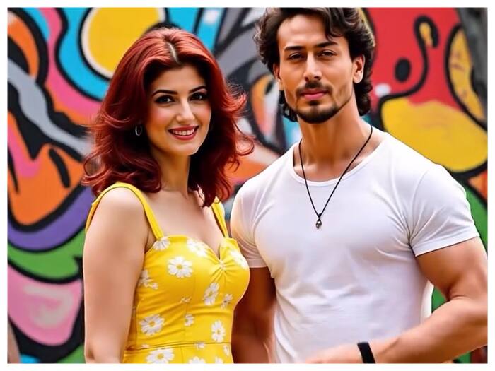 Tiger Shroff Twinkle Khanna AI Pic