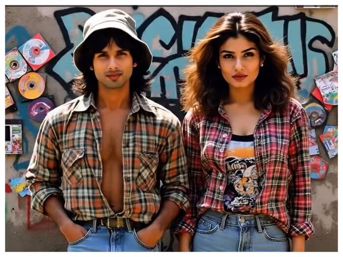 Shahid Kapoor Raveena Tandon AI Scene