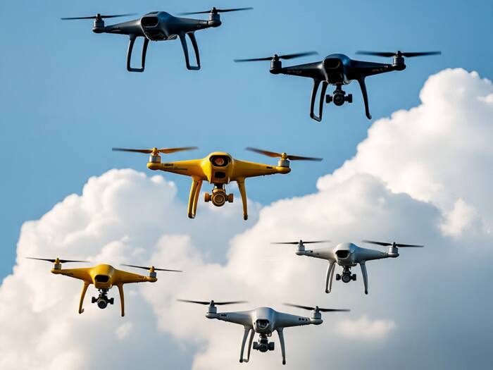 Robot missile drone China
