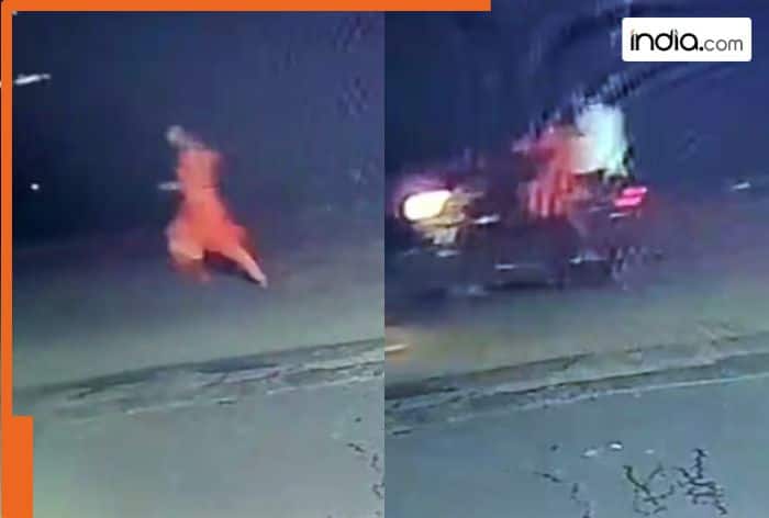 UP Horror: Deaf-mute woman gang-raped near top govt officials' homes, CCTV clip shows her running on poorly lit road while men on bikers chase her
