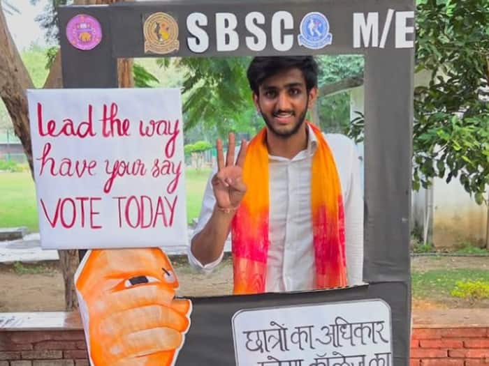 Aryan Mann ABVP candidate