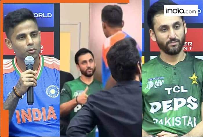 Asia Cup 2025, Suryakumar Yadav, Salman Ali Agha, India vs Pakistan, Asia Cup 2025 captain's press conference, Suryakumar Yadav-Salman Ali Agha handshake