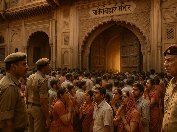 Banke Bihari secret rooms