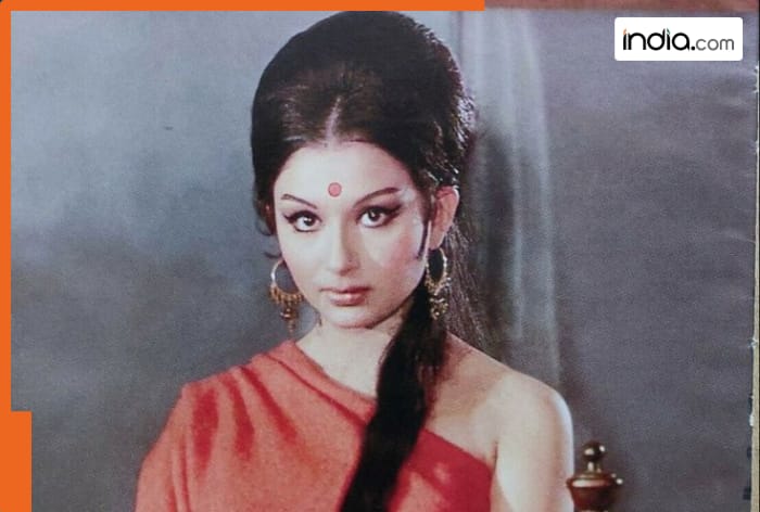 Sharmila Tagore once lost a lead role in a film due to pregnancy, this actress made it a blockbuster, film is..., lead actres is...