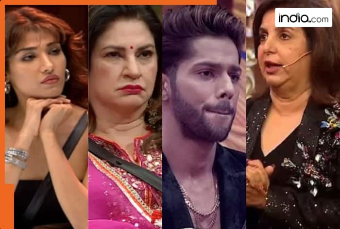 Bigg Boss 19: Farah Khan scolds Basir Ali, Nehal Chudasama and other housemates for…; Amaal Malik–Tanya Mittal bond becomes…