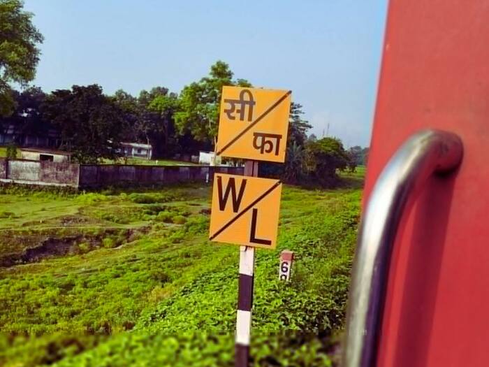 CFA board on railway track