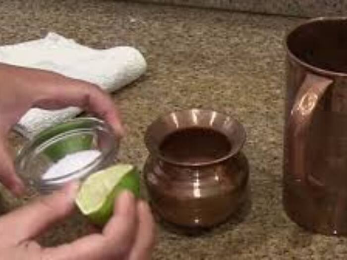 Copper utensils cleaning  6