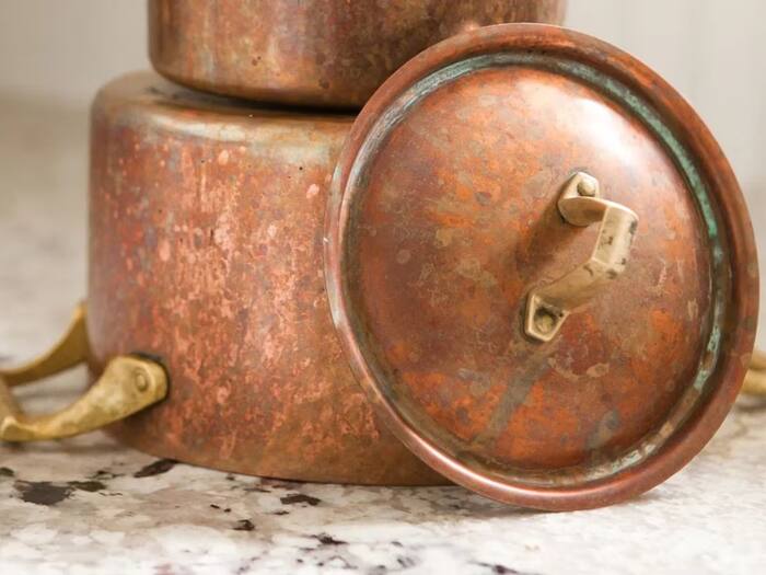 Copper utensils cleaning  7