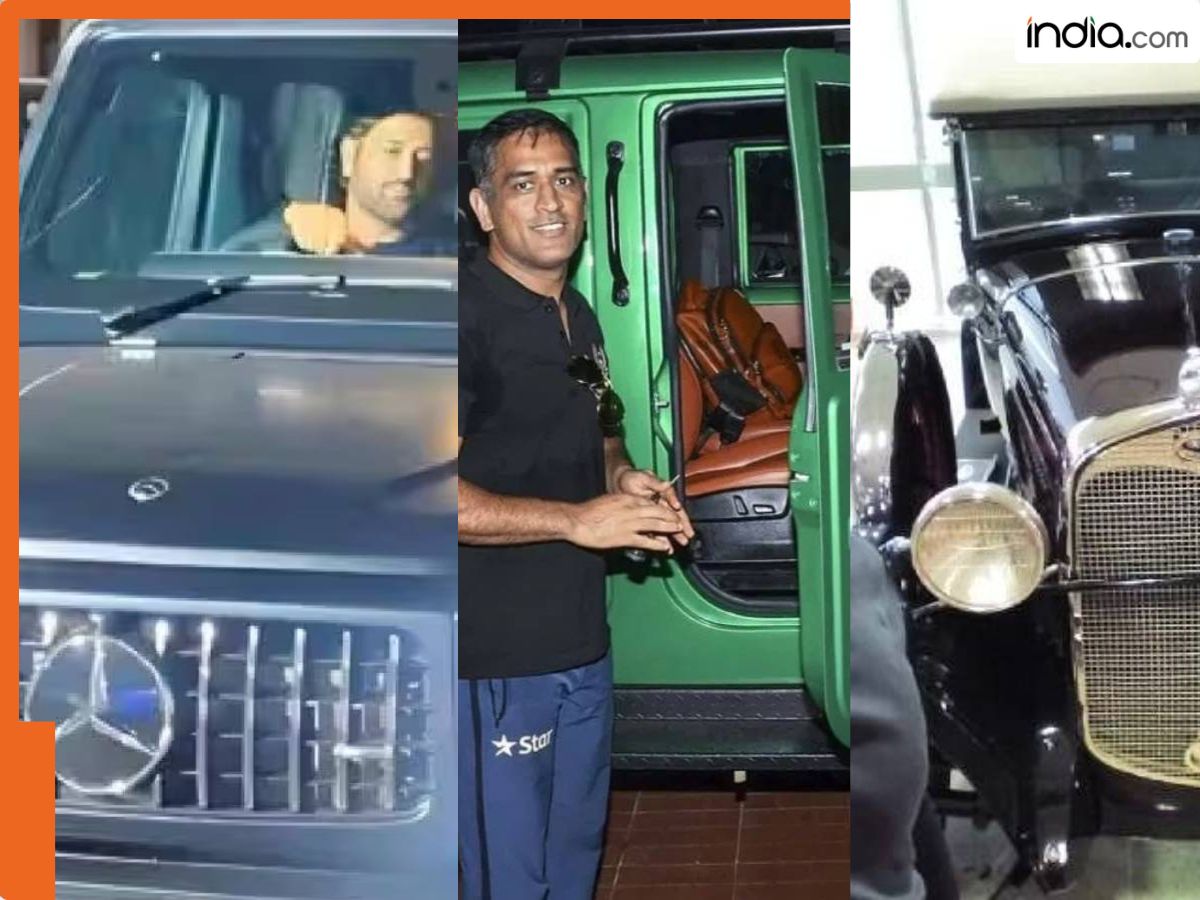 MS Dhoni Car Collection 2025: धोनी ने रांची की सड़कों पर दौड़ाई विंटेज ...