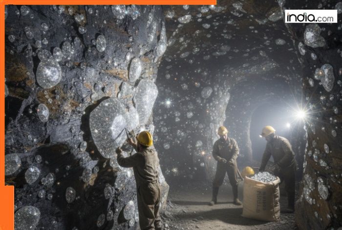World’s richest diamond mine is in middle of a volcano, has diamonds worth Rs…; not located in South Africa, Russia, China, India, its in…