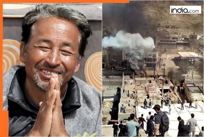 Ladakh protest: Home Ministry says Sonam Wangchuk ‘guided’ Leh violence with…; ‘politically motivated’ protests designed to…