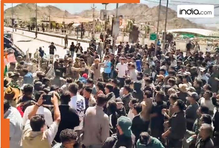 Ladakh Protest LIVE: Additional CRPF and ITBP companies deployed to control the situation, curfew imposed