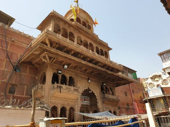 Mathura temple security