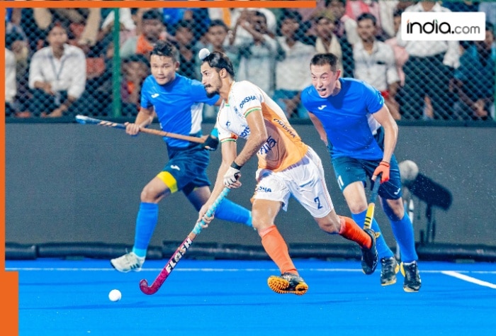 Asia Cup 2025 hockey: Abhishek, Sukhjeet and Jugraj Singh hat-tricks India's record breaking 15-0 win vs Kazakhastan
