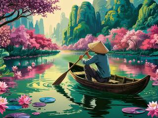 Paddling Through Paradise: A Guide To The Serene Waterways Of Tam Coc, Vietnam