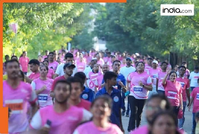 Pink Power Run 2025, Sudha Reddy, Leander Paes , Julia Morley