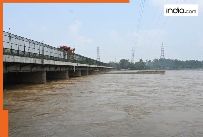 Delhi Flood, Yamuna, Delhi, Yamuna River, flood-like conditions, IMD, Gurugram, Rekha Gupta, Hathinikund Barrage, Wazirabad Barrage